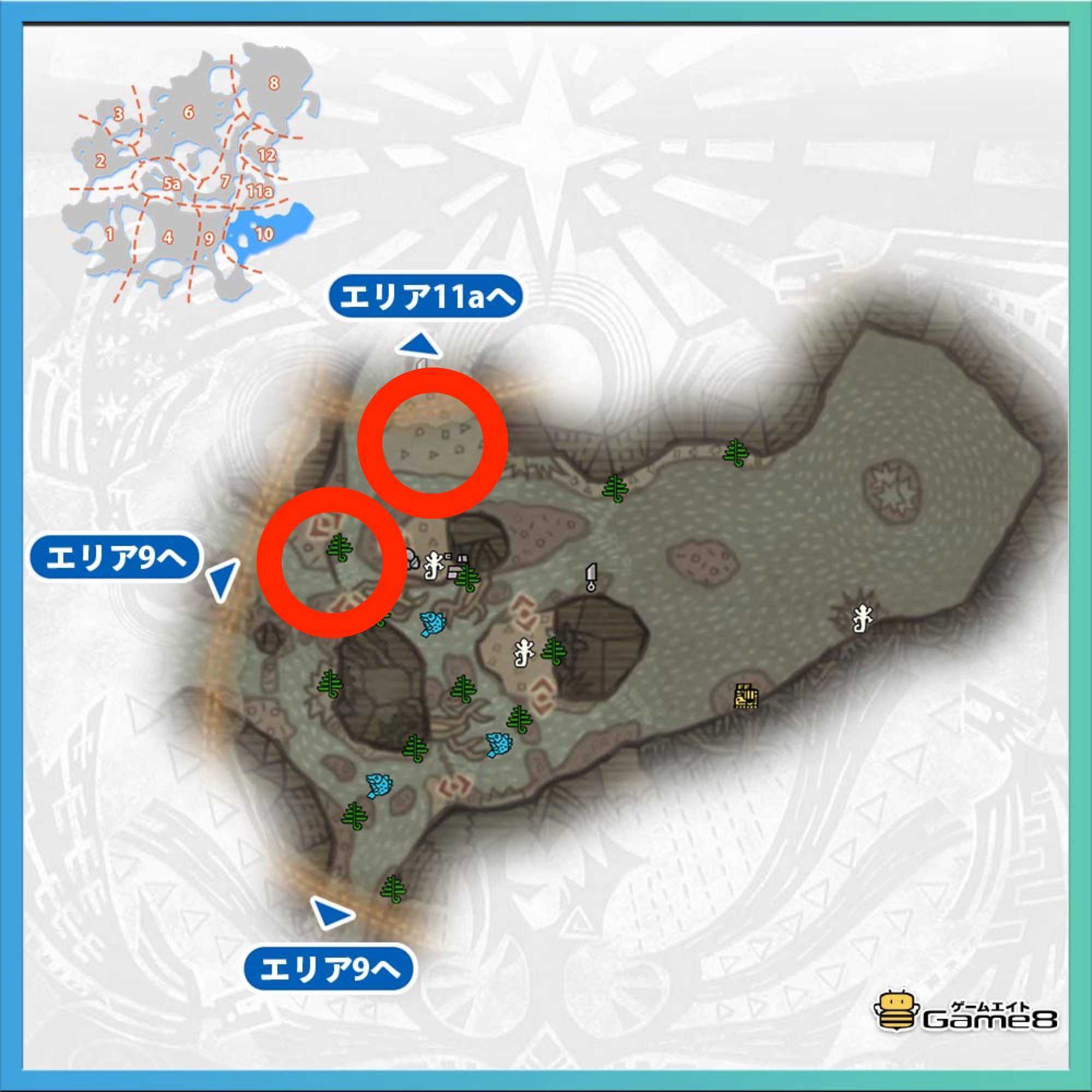 大蟻塚の荒地　エリア10
