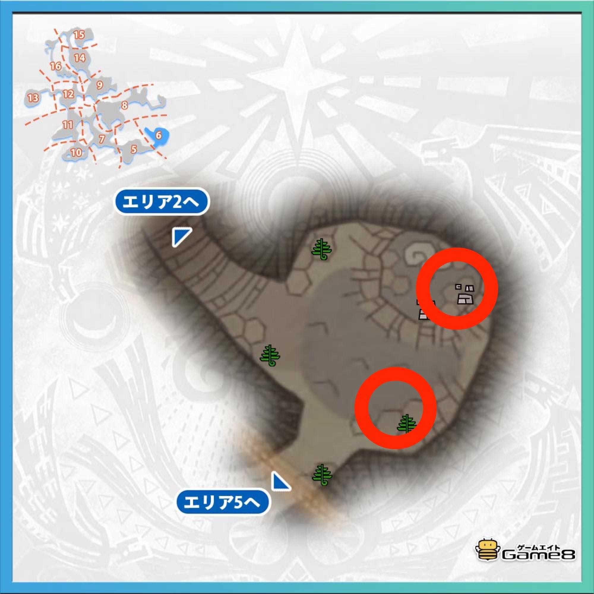 龍結晶の地　エリア6