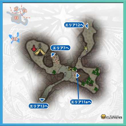 大蟻塚の荒地＿マップ11(第二層)