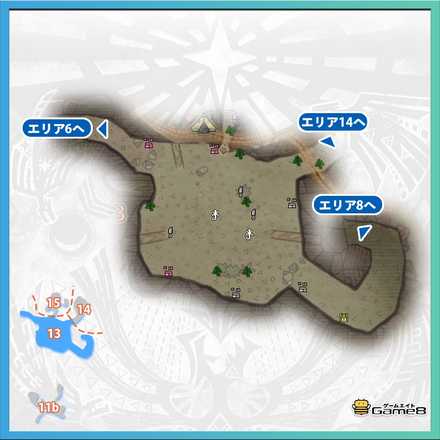 大蟻塚の荒地＿マップ13