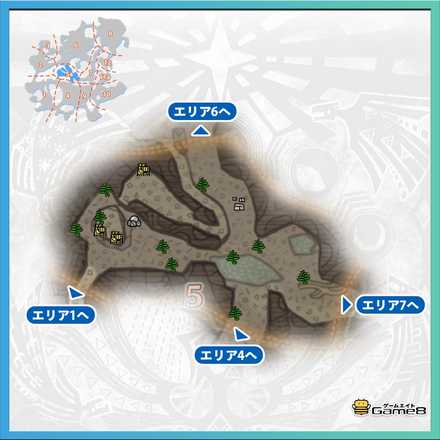 大蟻塚の荒地＿マップ5