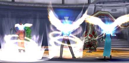 トルネドは属性防御、クエイクはレビテトで防ぐ