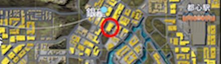 荒野行動　東京マップ　銀座
