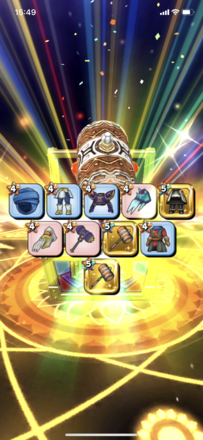 ガチャ結果の画像