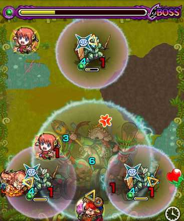 ケアブリ ボス3 召喚後