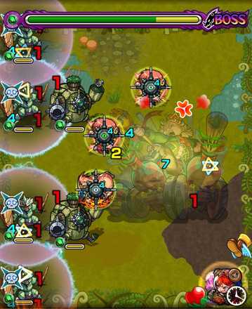 ケアブリ ボス2 召喚後