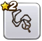 木彫りのロザリオ画像