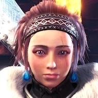 水晶のピアスの画像