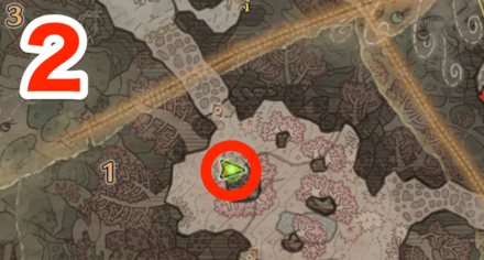 陸珊瑚の台地のオタカラ8の2つ目