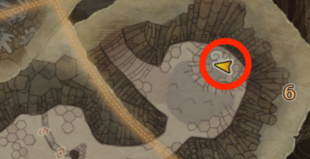 龍結晶の地のオタカラ3の場所