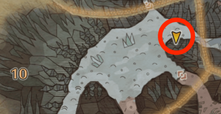 渡りの凍て地のオタカラ5の場所