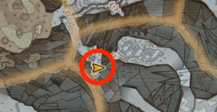 渡りの凍て地のオタカラ10の場所