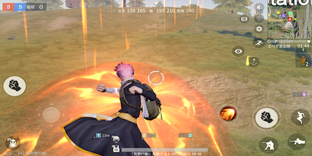 荒野行動 フェアリーテイルコラボ 魔闘競技場 ナツ魔法スキル