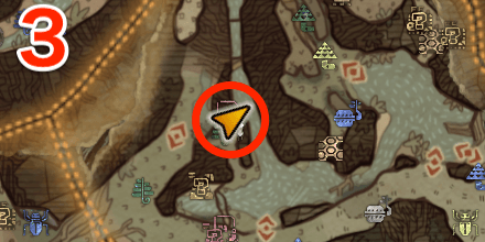 古代樹の森オタカラ8の3つ目の場所