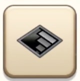 ドット階段柄のラグ画像