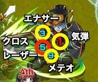 キョウリンポーボス攻撃パターン