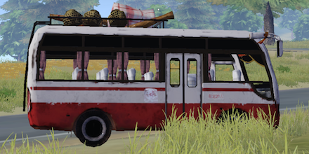 荒野行動　マイクロバス