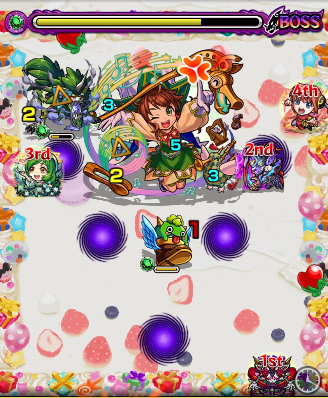 ヘックス ボス3 呼び出し後