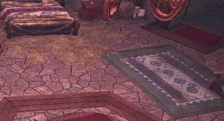 伝統的な絨毯(1階)