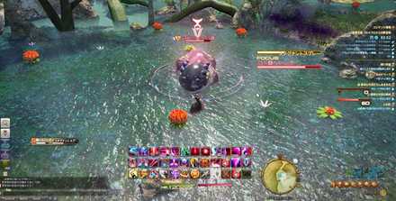 スタグナントスプレー詠唱