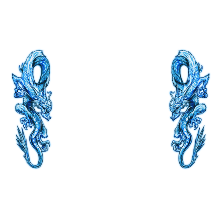 【伝】双龍［青］