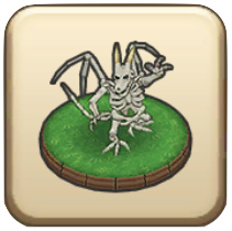 スカルゴンの置物