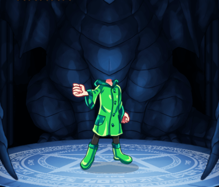 レイニーコート(緑・男)の画像