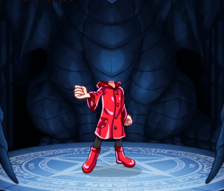 レイニーコート(赤・男)の画像