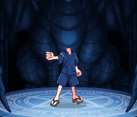 爽涼の甚兵衛(青・男)の画像