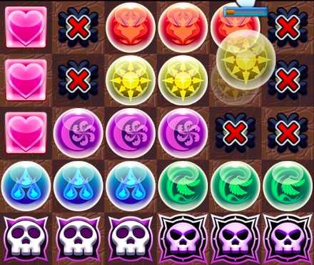 4ターン目は自力パズル