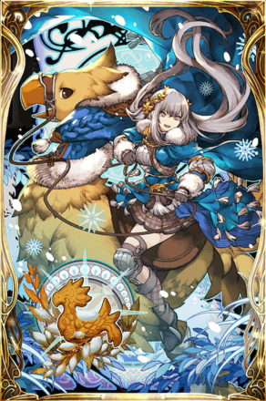 雪原を駆けるの画像