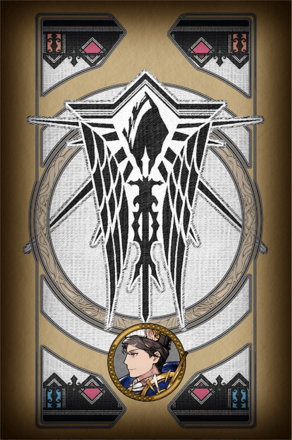 クリスタル教会旗の画像