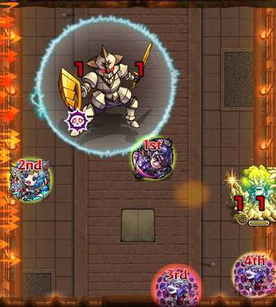 ステージ1暗転後