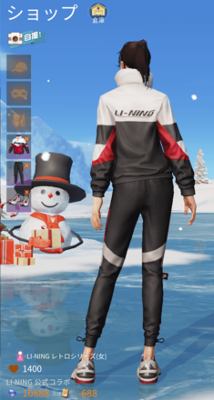 LI-NING レトロシリーズ画像