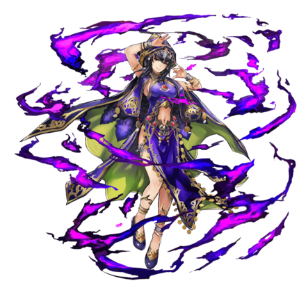 オセロニアの［闇炎の魔術師］マウラベーラの画像