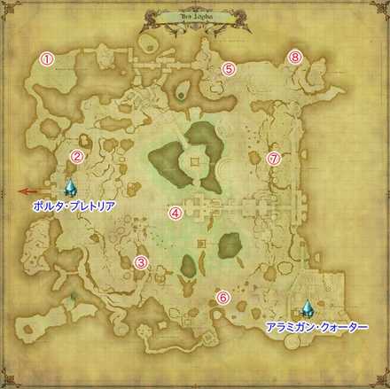 Ff14 地図g10の座標 報酬 ゲームエイト