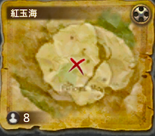 紅玉海地図