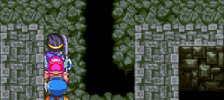 地面の亀裂(穴)