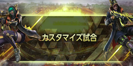 カスタマイズ試合