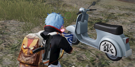 銀魂コラボ スクーター