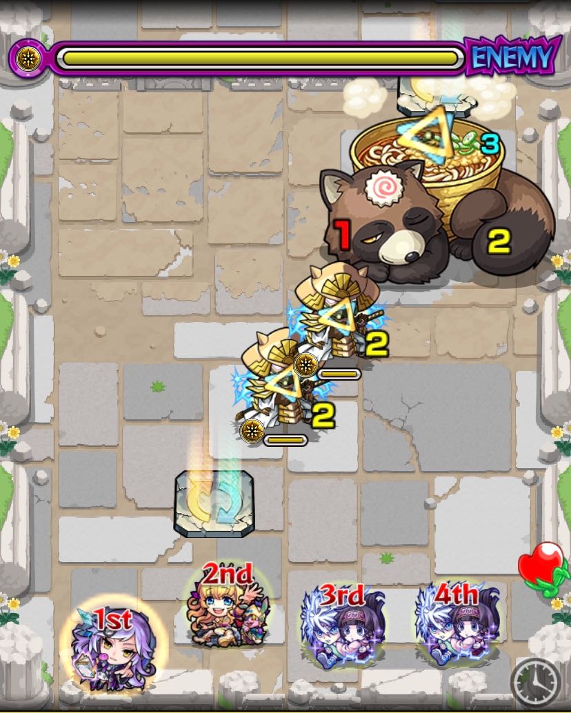 うどん狸ステージ1