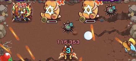 うさぎ 雪だるま攻撃