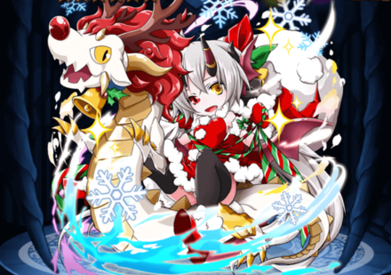 真紅の雪星ツバキの画像