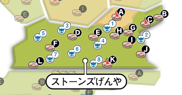 ワイルドエリアのストーンズげんや