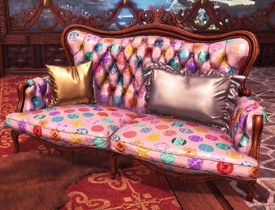 水玉の柄【桃】