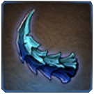 湾曲した牙の画像