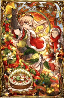 聖夜の二人の画像