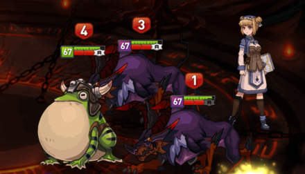 深淵52階層バトル②の画像