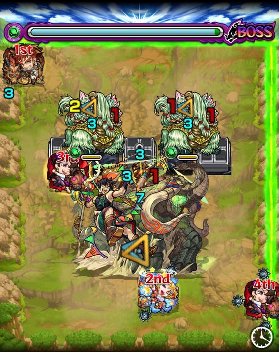 ザナドゥ ボス1 暗転後