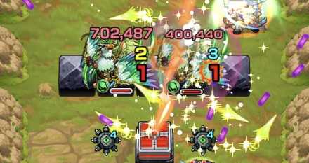 チェイスビームユニットで攻撃